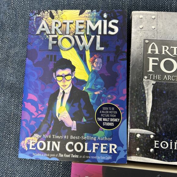 5 Artemis Fowl Series Books 1-4, 6 Eoin Colfer Paperbacks And Hardcover - Picture 2 of 12